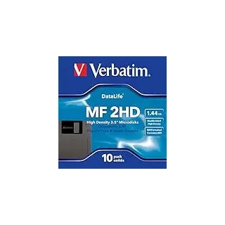 Verbatim MF-2HD Datalife 8,9 cm (3,5 Zoll) Disketten 10er-Pack