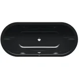 KALDEWEI VAIO DUO OVAL ovale Badewanne 233100010701 180x80cm, schwarz