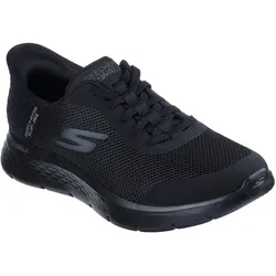 SKECHERS Go Walk Flex Hands Up Slip-In Sneaker Herren BBK - schwarz 42