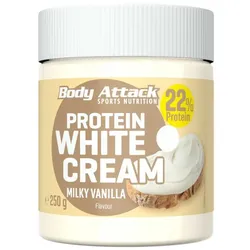 Body Attack - Protein White Cream Milky Vanilla Aufstrich - 250g