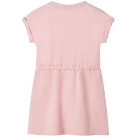 vidaXL Kinderkleid mit Kordelzug Hellrosa 104