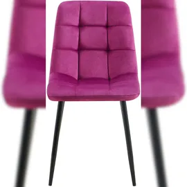 CLP Esszimmerstuhl Antibes Samt lila
