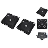 vidaXL Bootssitz-Drehplatten 2 Stk. Standard 160×160×2,5 mm