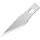 Hansa Skalpellklinge 41-1311,703 40 mm Silber