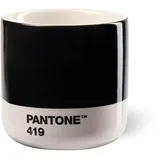 Copenhagen Design PANTONE Porzellan Macchiato Thermobecher, Black 419 C