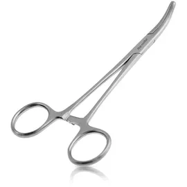May Präzisionsklemme gebogen 13 cm