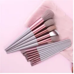 Make up Pinsel Set 13 tlg Schminkpinsel Kosmetikpinsel Lidschatten Kosmetik Neu