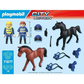Playmobil City Action Polizeireiterstaffel 71877