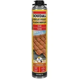 SOUDAL 96434 Polyurethan-Schaum Dämmung Wetterbeständig 750ml Rot