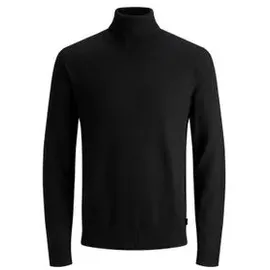 JACK & JONES Emil Knit Rollkragenpullover Black 2XL