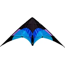 Wolkenstürmer Kite Lenkdrachen Set 140 cm blau