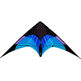 Wolkenstürmer Kite Lenkdrachen Set 140 cm blau