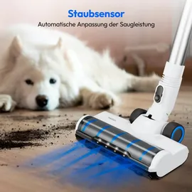 Medion P400 W+ Akku-Stielstaubsauger mit Wischfunktion weiß