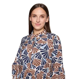 Betty & Co Sommerkleid mit Print Beige/Braun 46