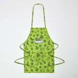 Homescapes Kinderschürze Für Jungen & Mädchen – Grüne Gartenschürze Mit Tasche, Schürze Für Kinder Zum Gärtnern, Basteln, Werken & Mehr, Passend Für Schulkinder