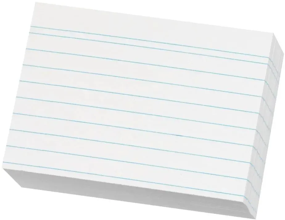 Herlitz 1150887 Karteikarte Weiß 200 Stück(e)