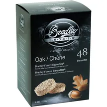 Bradley Räucherholz 48 Stück Eiche