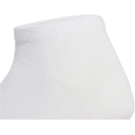 adidas Linear gepolsterte Crew Socken 6er Pack Schwarz/Weiß 35-36