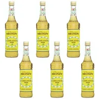6 Flaschen | MONIN LIME JUICE | 0,7L je Flasche Zitronen- und Limonensaft