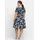 sheego Cocktailkleid Etuikleid Blau 52