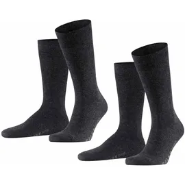 Falke Swing Socken 2er Pack Anthrazit 43-46