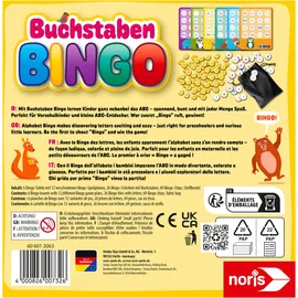NORIS Buchstaben Bingo Lernspiel