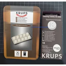 Krups Reinigungstabletten KRUPS für Kaffeemaschine Espressomaschine Kaffeeautomat 10Stk (KD-XS300010)