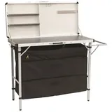Outwell Magante Küchentisch, 136x54x90/140cm, schwarz
