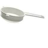 Hugbert Sieb 120mm - Hochdichtes Küchensieb – Mehlsieb, Reissieb aus Robust Kunststoff – für Küche, Wein - Perfekt zum Filtern, Sieben, Waschen von Obst - Lebensmittelecht