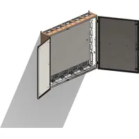 ABN SE57 Wandgehäuse geerdet IP54 BxHxT: 1300x1102x225mm