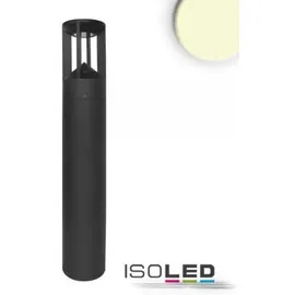 ISOLED Wegeleuchte Aluminium 80cm 9W inkl. LED warmweiß sandschwarz
