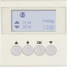 Berker Jalousie-Schaltuhr Zeitschaltuhr weiß, glänzend