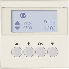 Berker Jalousie-Schaltuhr Zeitschaltuhr weiß, glänzend