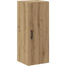vidaXL Wandschrank Artisan-Eiche 34,5x34x90 cm Holzwerkstoff