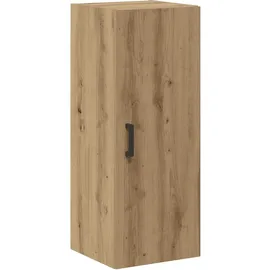 vidaXL Wandschrank Artisan-Eiche 34,5x34x90 cm Holzwerkstoff