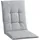 GO-DE Gartenstuhlauflage 48 x 108 cm grau 1 St.