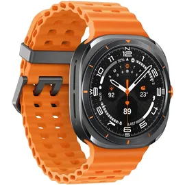 Samsung Galaxy Watch Ultra LTE 47 mm Titanium Gray Marine Band Orange