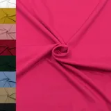 MAGAM-Stoffe Stoff "Noah", Bündchenstoff Feinstrick uni einfarbig ÖKO-TEX Meterware ab 50cm rosa