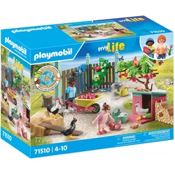 71510 Kleine Hühnerfarm im Tiny House Garten - Playmobil