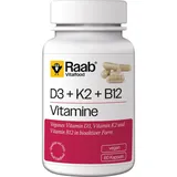 Raab Vitalfood Vitamin D3 K2 B12 Kapseln