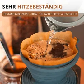 Westmark Kaffeefilter Faltbar Schwarz