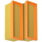 Vioks Luftfilter Staubsauger 2x Ersatz für Filter Kärcher 6.414-498.0 & Staubsauger Filter Kärcher Flachfaltenfilter für Kärcher SE 5.100 u.a.