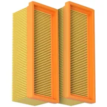 Vioks Luftfilter Staubsauger 2x Ersatz für Filter Kärcher 6.414-498.0 & Staubsauger Filter Kärcher Flachfaltenfilter für Kärcher SE 5.100 u.a.