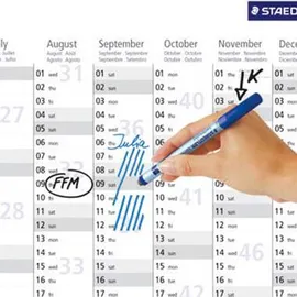 Staedtler Lumocolor correctable 305 Strichbreite F 4er Etui,