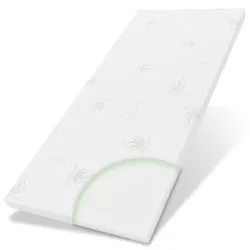 21304 Visko Mineralschaum Matratzenauflage, Topper 90x200 cm