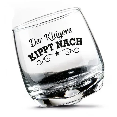 GILDE Wackelglas  Klug 2er-Set