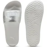 Puma Leadcat 2.0 Metallic Whisper Pantoletten Damen 02 - PUMA silver/PUMA white/feather gray 35.5