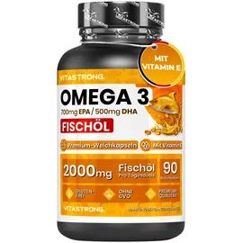 vitastrong Omega 3 Kapseln 90 St.