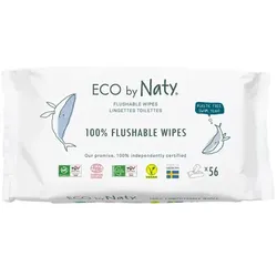 Naty Feuchttücher Wasserkompostierbar (56St)