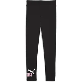 Puma ESS 2 Color No.1 Logo Leggings Schwarz/Poised Pink 176